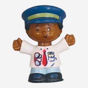 Fisher Price replacement little people travel together Blue/White toy figure